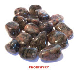 KNPHOR100 KNUFFELSTENEN PORPHYRIET 100 GRAM