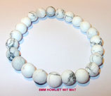 KS8HOWIM KOGELARMBAND HOWLIET WIT MAT SLOTJE
