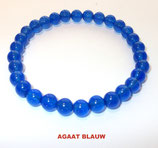 KR6AGBL KOGELARMBAND AGAAT BLAUW REK