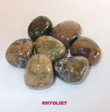 KNRHYO100 KNUFFELSTENEN RHYOLIET ZAKJE VAN 100 GRAM