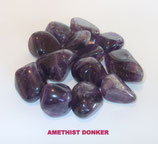 KNAMDO100 KNUFFELSTENEN AMETHIST DONKER 100 GRAM