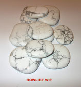 PLHOWI PLATTE STENEN HOWLIET WIT ZAKJE 200 GRAM