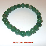 KR8AVGR KOGELARMBAND AVENTURIJN GROEN REK