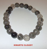 KH8KWCL KOGELHANGER 8MM KWARTS CLOUDY 45 CM