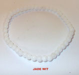 KH4JAWI KOGELHANGER 4MM JADE WIT 45 CM