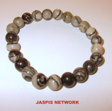 KS8JANE KOGELARMBAND JASPIS NETWORK SLOTJE