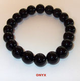 KR10ONYX KOGELARMBAND ONYX REK