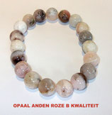 KH10OARB KOGELHANGER 10MM OPAAL ANDEN ROZE B 45 CM
