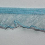 Rüschengummi 14-18 mm hellblau