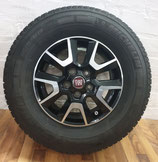 Light: Ersatzrad 16 Zoll Alu FIAT, schwarz, gebraucht, guter Zustand, Michelin Agilis Camper oder Conti Vanco Camper 225 75 R16, weitere Reifen