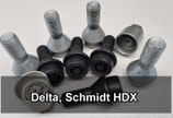Maxi: 4 x Felgenschlösser (Delta, Schmidt)  Fiat Ducato, Jumper, Wohnmobil  M16 SW19