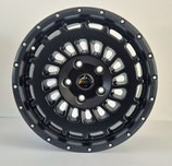 Light: 18 Zoll: Ramto TF-18Q QUEEN 4xAlufelgen/Kompletträder, 5x118, schwarz