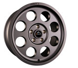 VW Crafter / MAN: 18 Zoll: DELTA 4x4 KLASSIK (Rand ohne Schrauben) Black - Schwarz Matt  4xAlufelgen/Kompletträder, 5x120