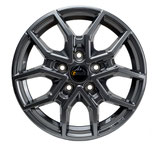Light: 16 Zoll: TF-16V (Van#16), 4x Alufelgen, Radsatz, 5x118 (gun metal) auch anstatt 15 Zoll, auch für Auflastung