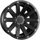 MB: 18 Zoll: DELTA 4x4 HANMA - Schwarz Matt  4xAlufelgen/Kompletträder, 6x130