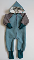 Walkoverall -mint/grau-