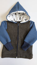 Walkjacke -khaki/blau-