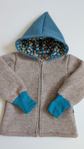 Walkjacke -beigemeliert-