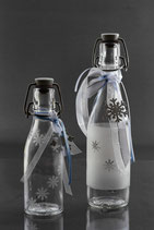 Flasche "Schneeflocke"