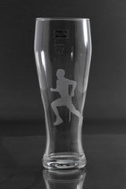 Bierglas "Run-Optik"