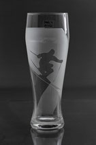 Bierglas "Ski"