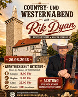 Country- und Westernabend mit Rik Dyan