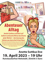 Buchlesung "Abenteuer Alltag" mit Anette Suttkus
