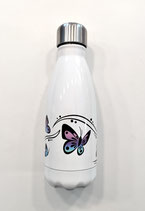 kleine Thermosflasche Schmetterlinge