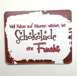 Polymerbrett Schokolade ist eine Frucht