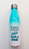 Thermosflasche Keep calm