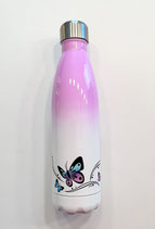 Thermosflasche mit Schmetterling