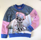 Pulli Snowboard Maus
