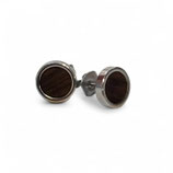 Ohrstecker Eiche smoked