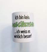 Tasse Klugscheisser