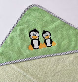Badetuch Pinguin-Paar