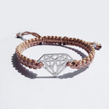 Makramee-Armband "Diamant"