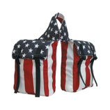 Satteltasche USA Stars