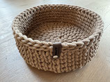 Brotkorb handmade in caramel