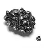 Zierniete "Löwenkopf"; 36mm