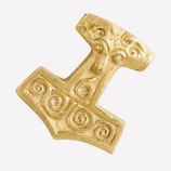Wikinger Anhänger "Thors Hammer" aus Messing
