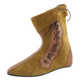 Mittelalterliche Stiefel "Vasco" aus Rauhleder