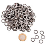 Kettenringe, flach geschlossen, gestanzt, ID8mm