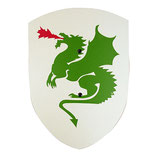 Holz-Ritterschild "Drache", klein, für Kinder