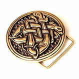 Buckle-Schnalle "Keltische Hunde" für 4 cm Gürtel