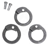 Lose Kettenringe Ø 6mm / 1mm | Flachring, Rundnietung (1kg)