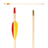 Kinder-Sportpfeil mit Messingspitze 28"