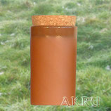 Vorratsdose 500ml aus Ton mit Deckel aus Kork