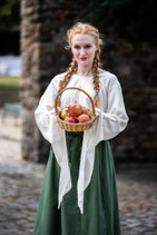 Bluse "Irma" mit Trompetenärmel