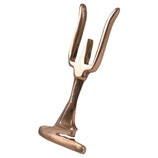 Halterung für Metall-Helmbusch quer für Zenturio/Centurio (Offizier) aus Messing