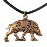 Anhänger, Amulett "Keltischer Eber"